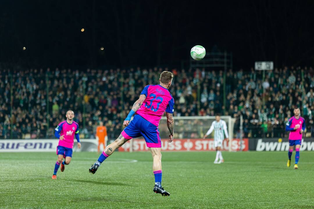 UEFA Konferencijų lygos rungtynės: „Žalgiris“ – „Slovan“ 1:2