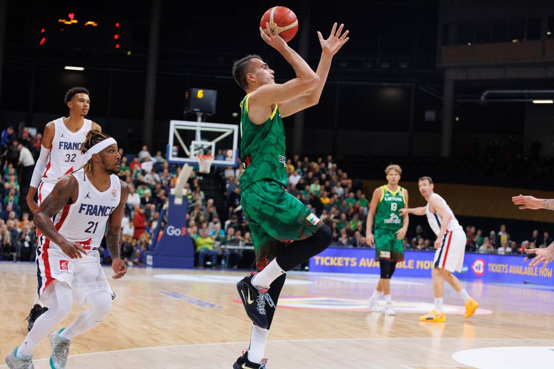 Pasaulio krepšinio čempionato atranka: Lietuva – Prancūzija 65:90