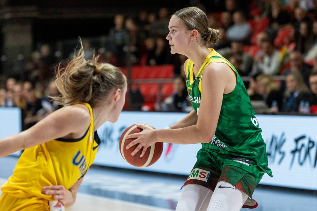 Europos moterų krepšinio čempionato atranka: Lietuva – Ukraina 81:62