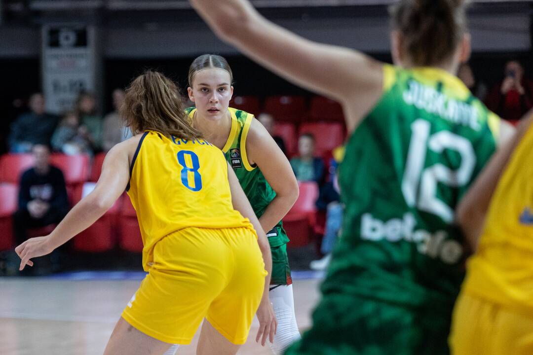 Europos moterų krepšinio čempionato atranka: Lietuva – Ukraina 81:62