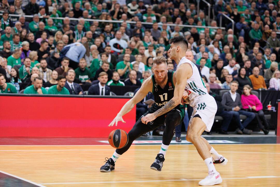 Eurolyga: Kauno „Žalgiris“ – Atėnų „Panathinaikos“ 67:81