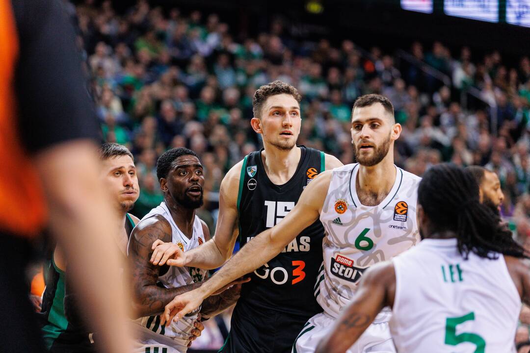 Eurolyga: Kauno „Žalgiris“ – Atėnų „Panathinaikos“ 67:81