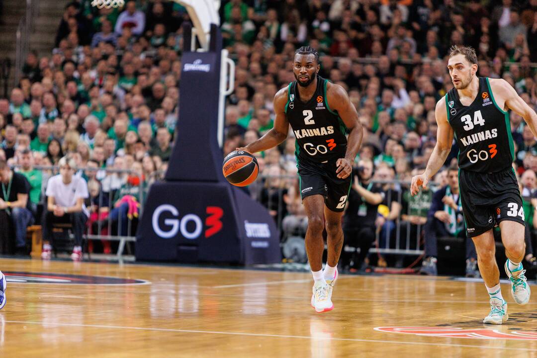 Eurolyga: Kauno „Žalgiris“ – Atėnų „Panathinaikos“ 67:81