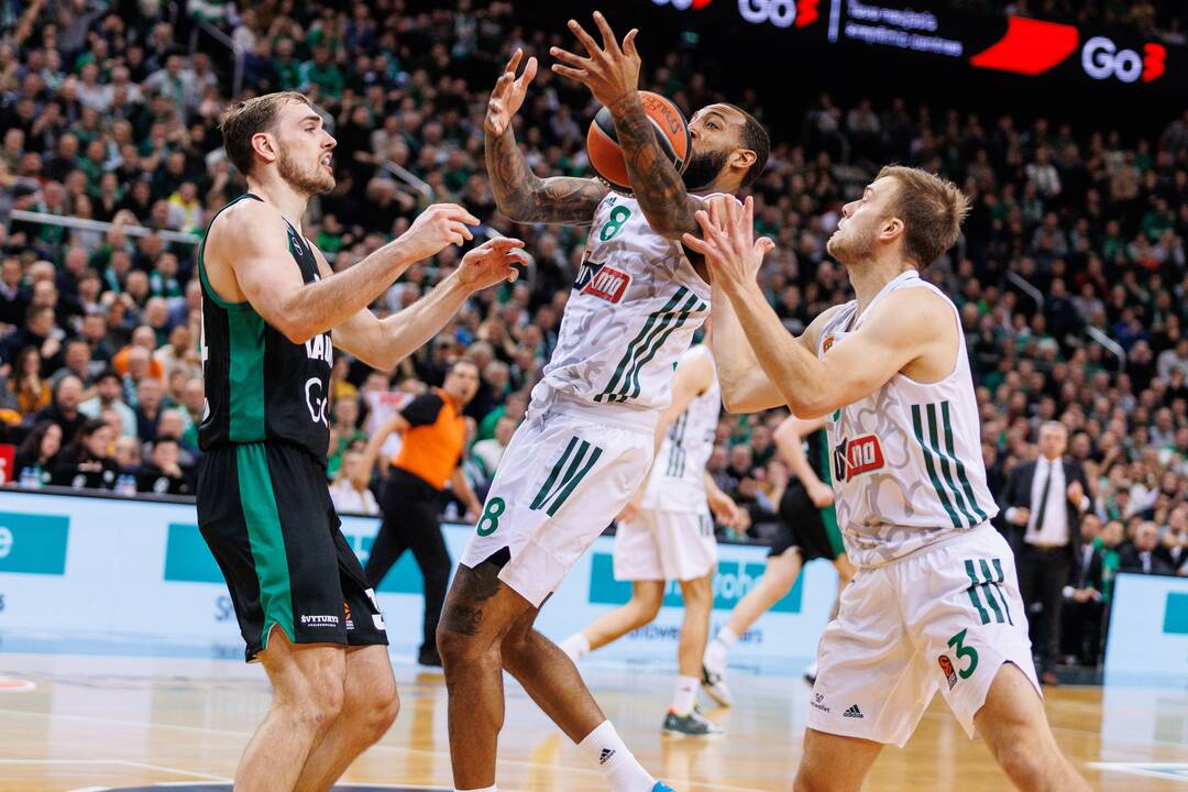 Eurolyga: Kauno „Žalgiris“ – Atėnų „Panathinaikos“ 67:81