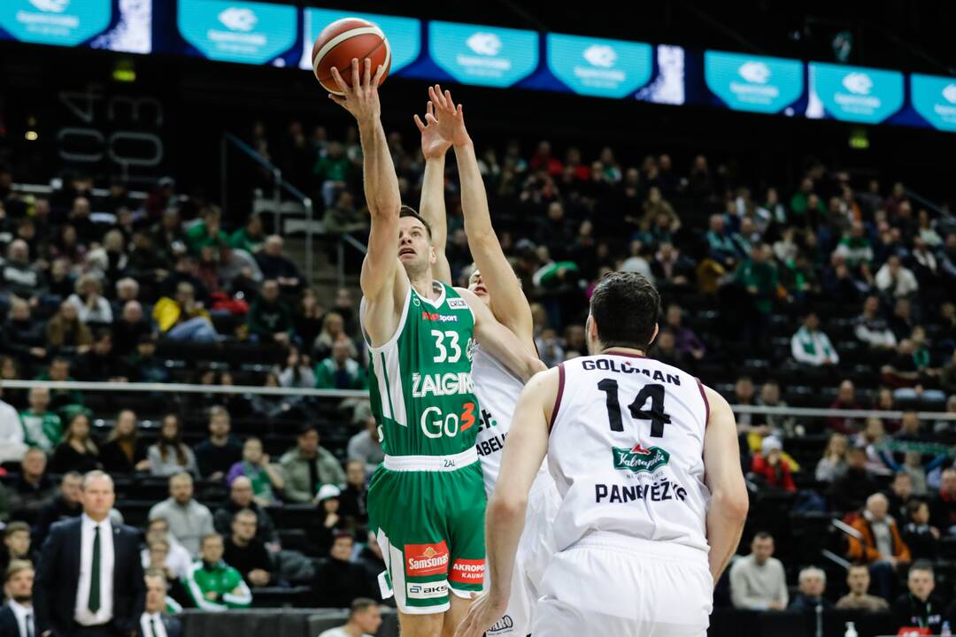 LKL: „Žalgiris“ – „7Bet-Lietkabelis“ 85:77
