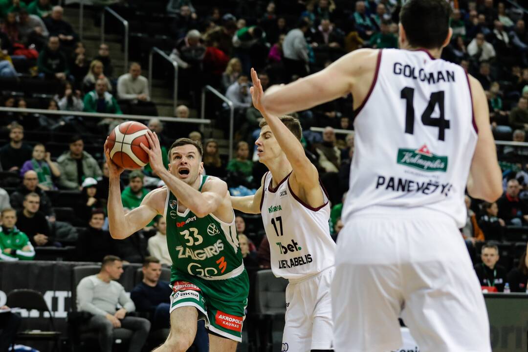 LKL: „Žalgiris“ – „7Bet-Lietkabelis“ 85:77