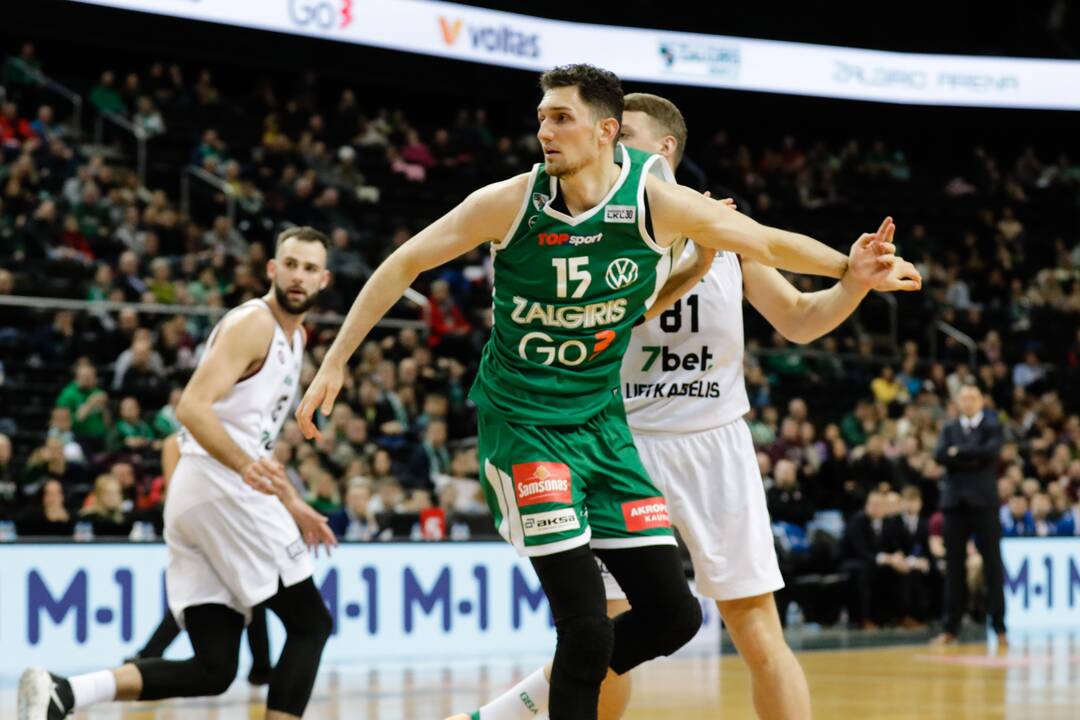 LKL: „Žalgiris“ – „7Bet-Lietkabelis“ 85:77