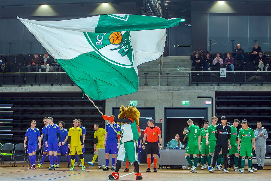 Futsalo taurė. 1/4 f. „K. Žalgiris“ – „Vikingai“ 5:2
