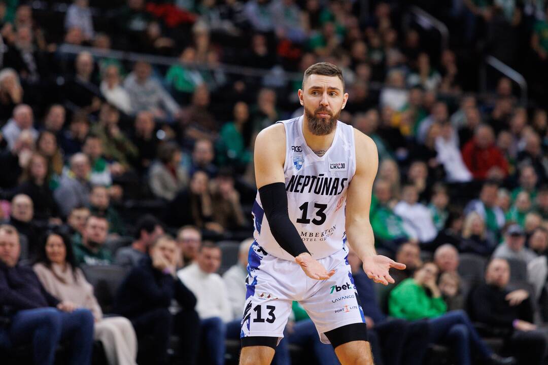 LKL: „Žalgiris“ – „Neptūnas“ 77:46