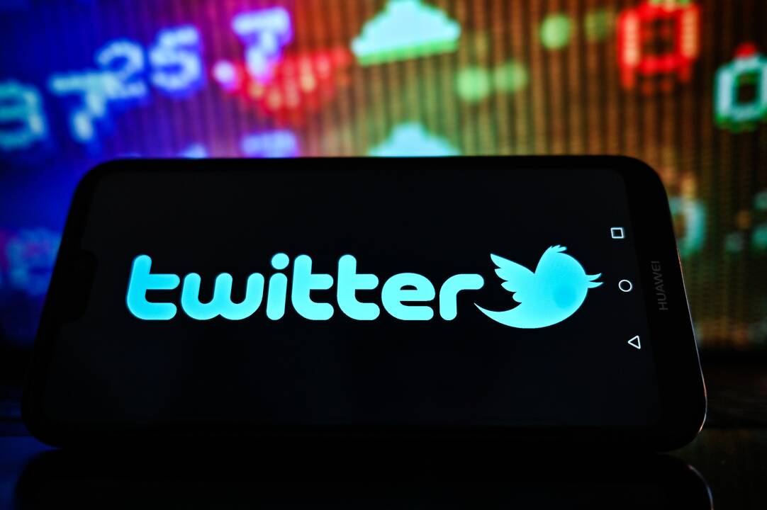 „Twitter“ būstinės daiktų aukcione logotipo paukščio statula parduota už 100 000 dolerių 