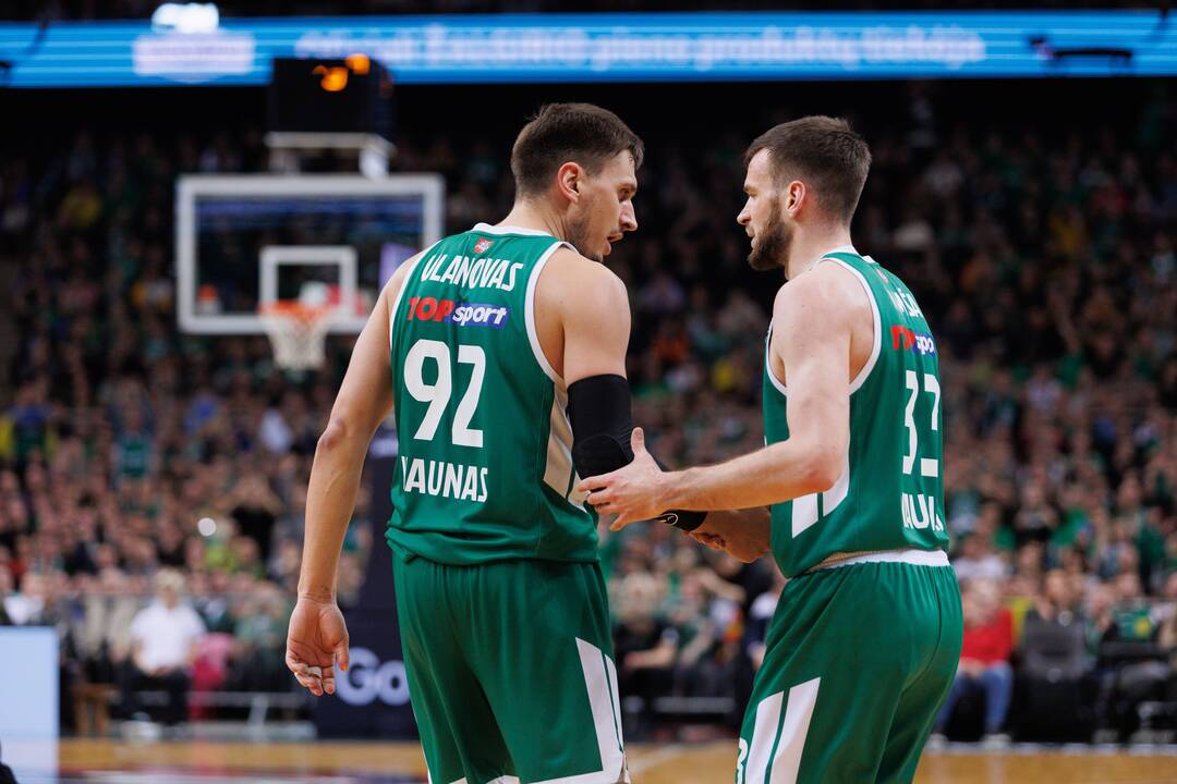 Eurolyga: Kauno „Žalgiris“ – Belgrado  „Crvena zvezda“ 71:66