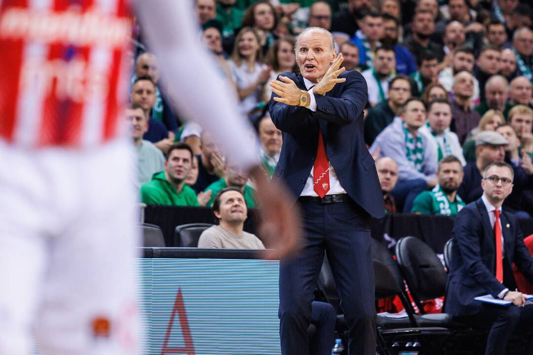 Eurolyga: Kauno „Žalgiris“ – Belgrado  „Crvena zvezda“ 71:66