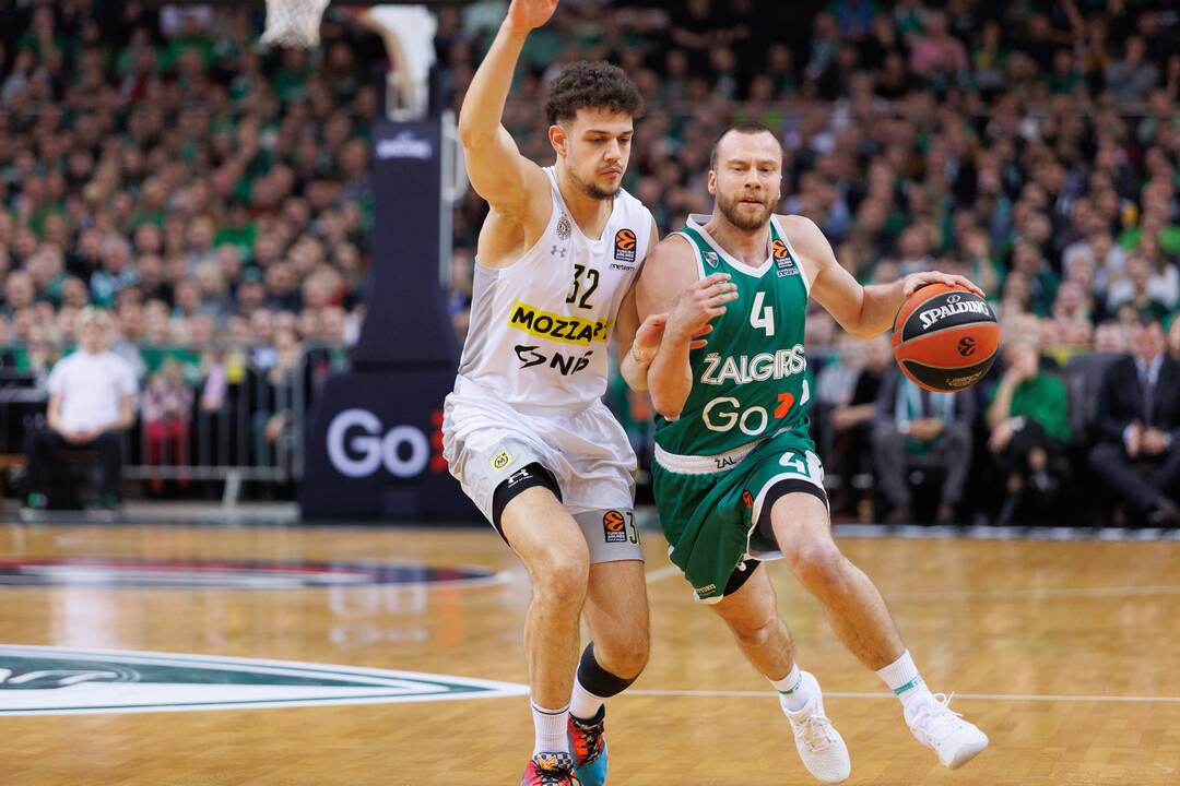 Eurolyga: Kauno „Žalgiris“ – Belgrado „Partizan“ 74:88