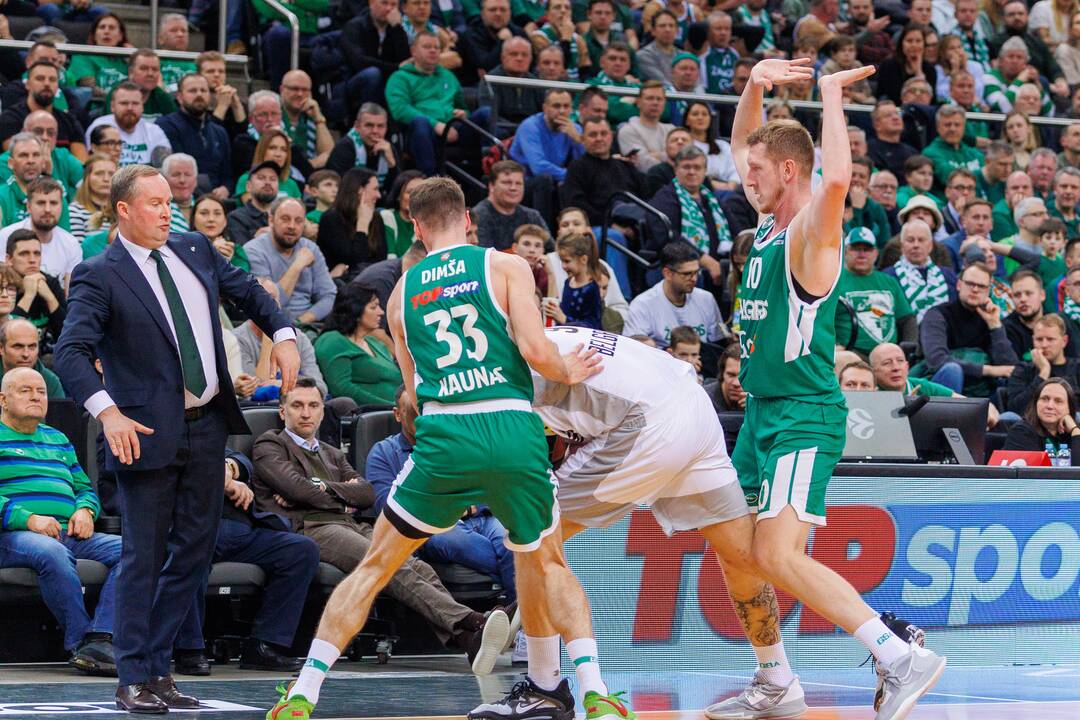 Eurolyga: Kauno „Žalgiris“ – Belgrado „Partizan“ 74:88