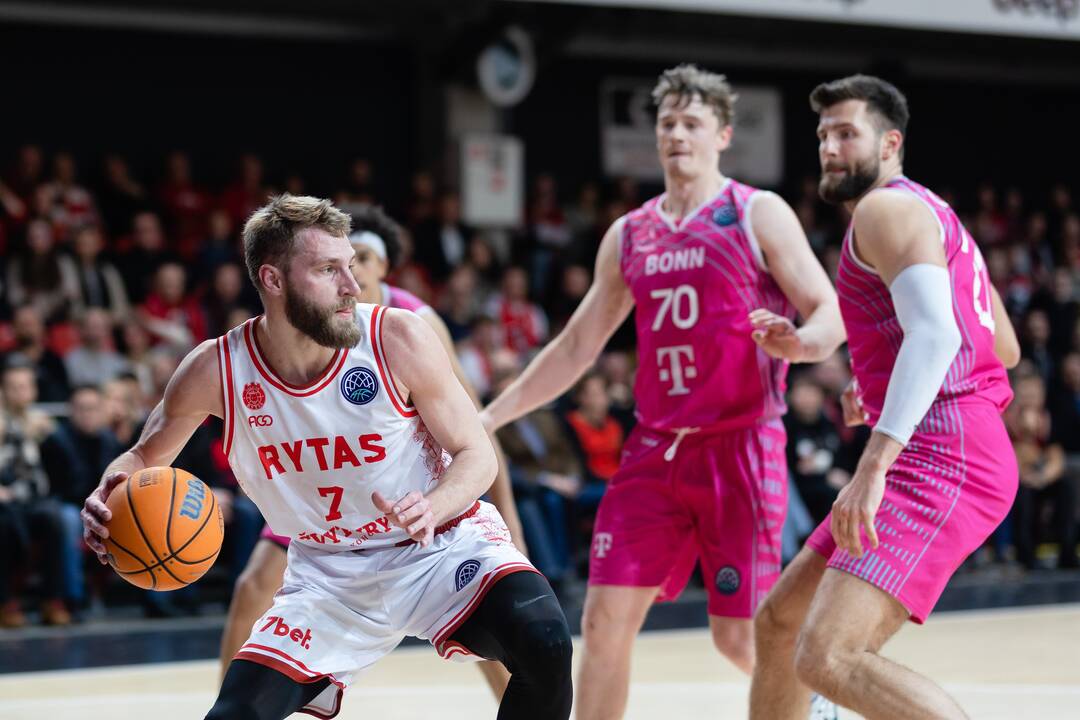 FIBA Čempionų lyga: Vilniaus „Rytas“ – Bonos „Telekom Baskets“ 79:86