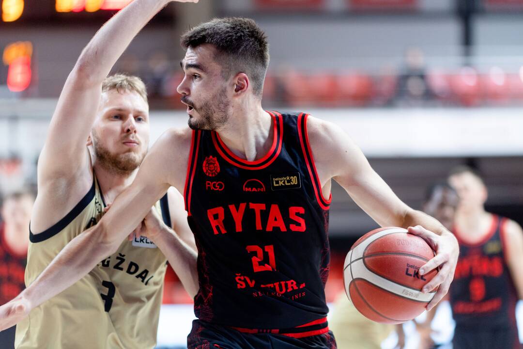 LKL: „Rytas“ – „Gargždai“ 102:72