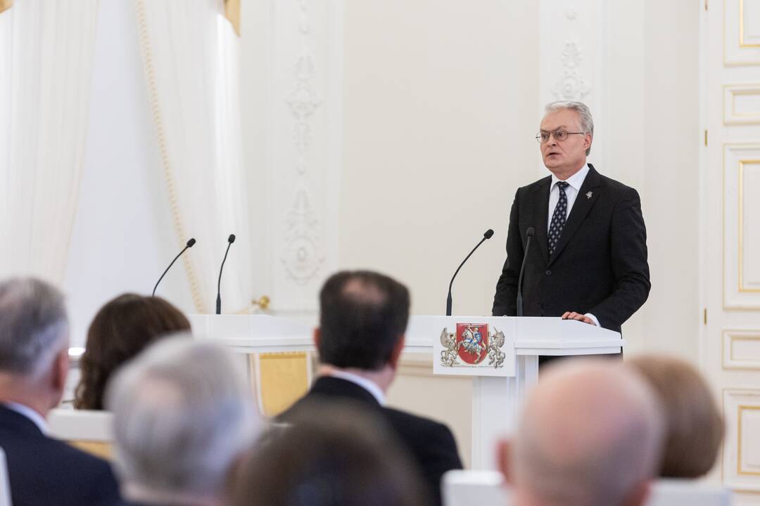 Nacionalinių kultūros ir meno bei Jono Basanavičiaus premijų įteikimas