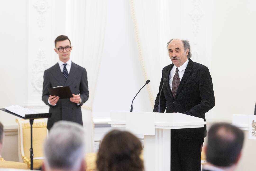 Nacionalinių kultūros ir meno bei Jono Basanavičiaus premijų įteikimas