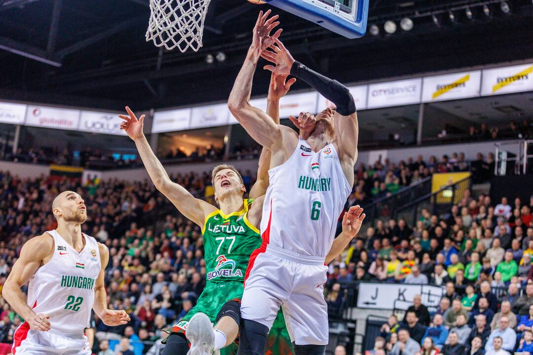 Pasaulio krepšinio čempionato atranka: Lietuva – Vengrija 89:64