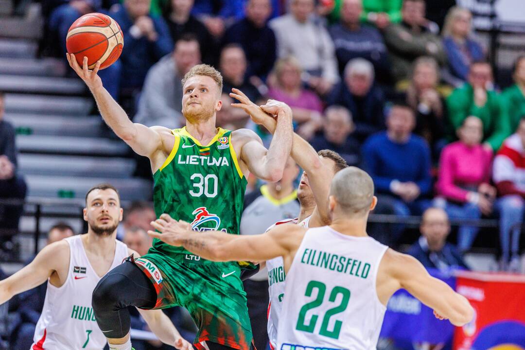 Pasaulio krepšinio čempionato atranka: Lietuva – Vengrija 89:64