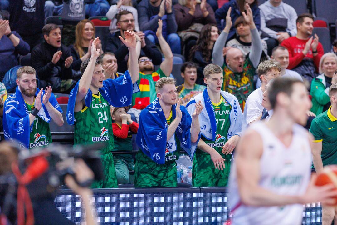 Pasaulio krepšinio čempionato atranka: Lietuva – Vengrija 89:64