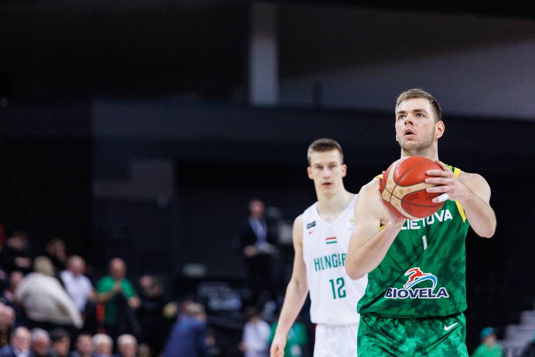 Pasaulio krepšinio čempionato atranka: Lietuva – Vengrija 89:64