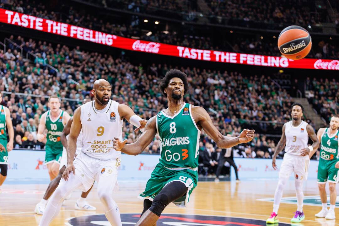 Eurolyga: Kauno „Žalgiris“ – Vilerbano ASVEL 85:67