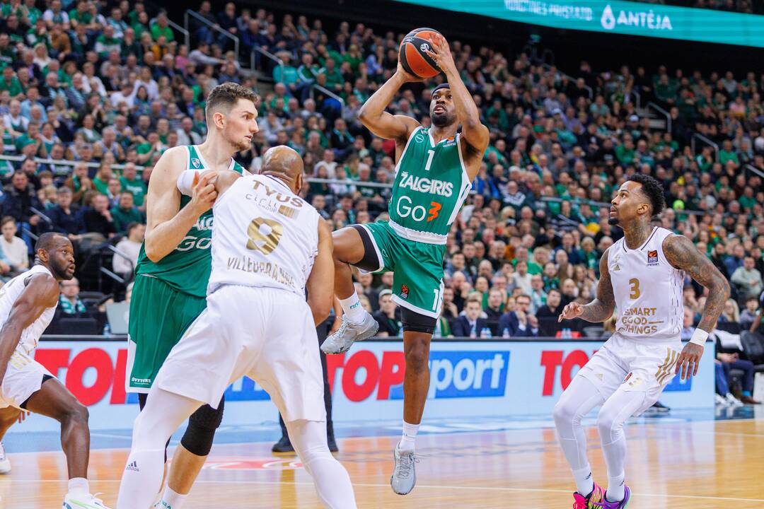 Eurolyga: Kauno „Žalgiris“ – Vilerbano ASVEL 85:67