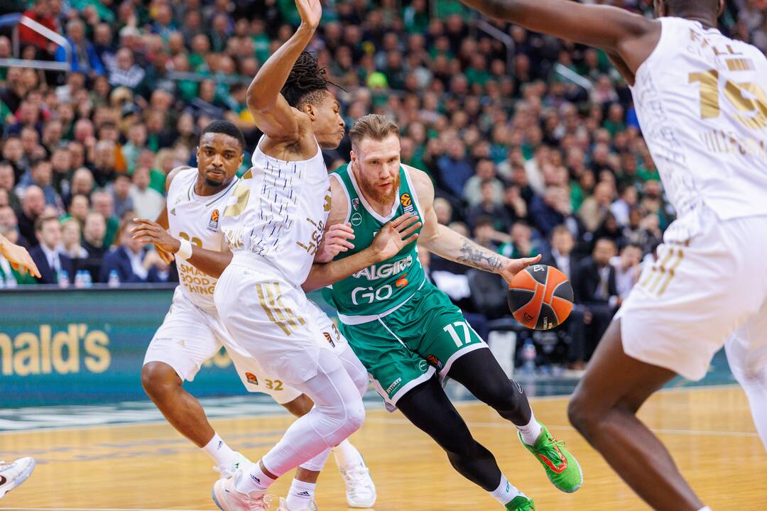 Eurolyga: Kauno „Žalgiris“ – Vilerbano ASVEL 85:67