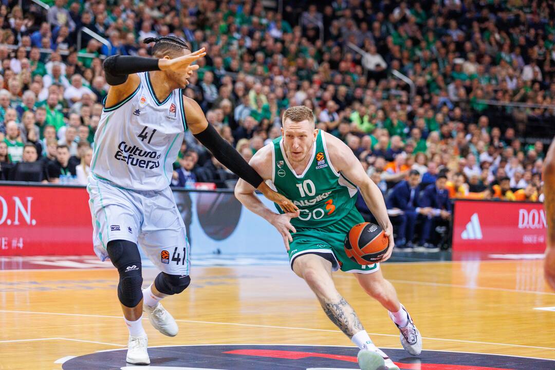 Eurolyga: Kauno „Žalgiris“ – Valensijos „Basket“ 95:74