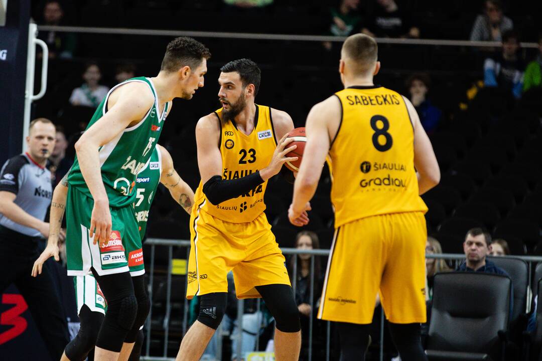 LKL: „Žalgiris“ – „Šiauliai“ 84:60