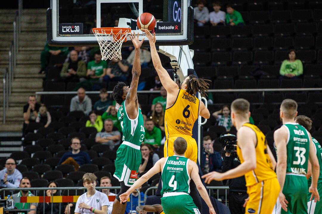 LKL: „Žalgiris“ – „Šiauliai“ 84:60