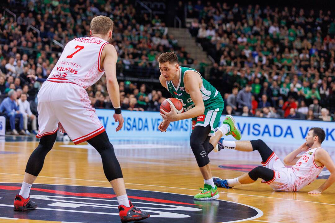 LKL: Kauno „Žalgiris“ – Vilniaus „Rytas“ 81:75