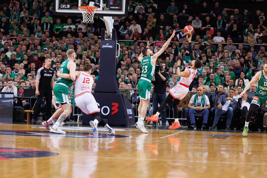 LKL: Kauno „Žalgiris“ – Vilniaus „Rytas“ 81:75