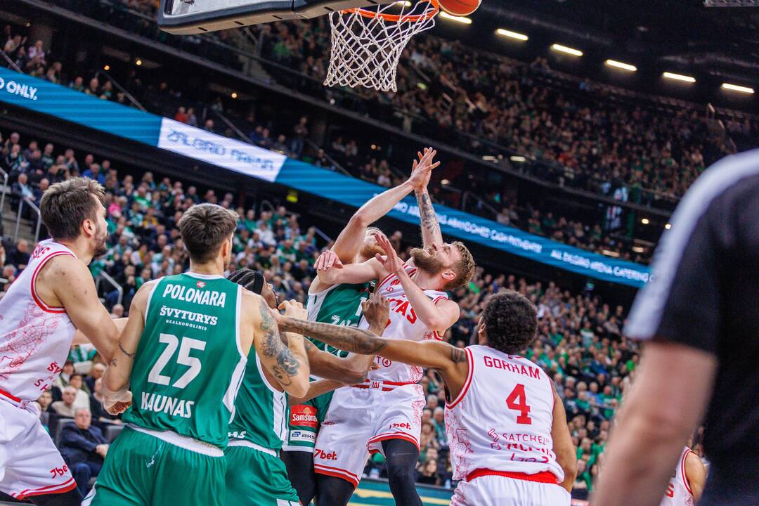 LKL: Kauno „Žalgiris“ – Vilniaus „Rytas“ 81:75
