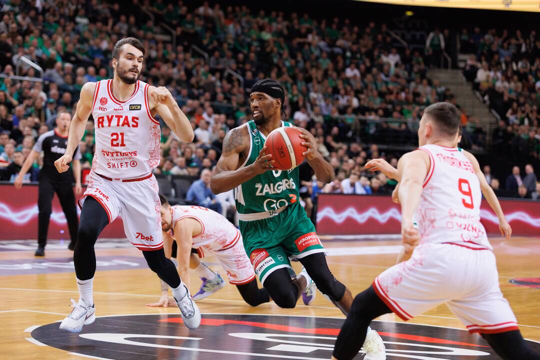 LKL: Kauno „Žalgiris“ – Vilniaus „Rytas“ 81:75