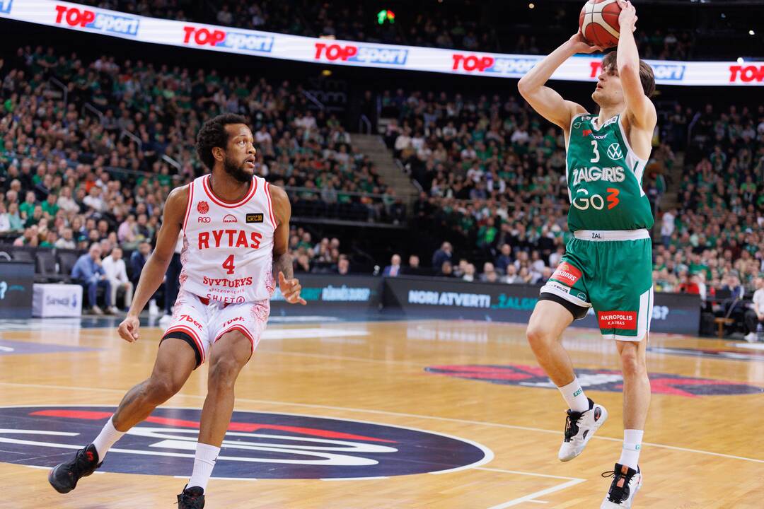 LKL: Kauno „Žalgiris“ – Vilniaus „Rytas“ 81:75
