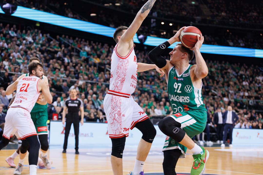 LKL: Kauno „Žalgiris“ – Vilniaus „Rytas“ 81:75