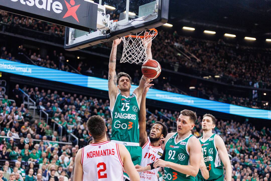 LKL: Kauno „Žalgiris“ – Vilniaus „Rytas“ 81:75