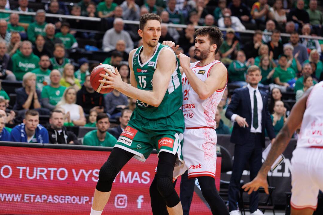 LKL: Kauno „Žalgiris“ – Vilniaus „Rytas“ 81:75