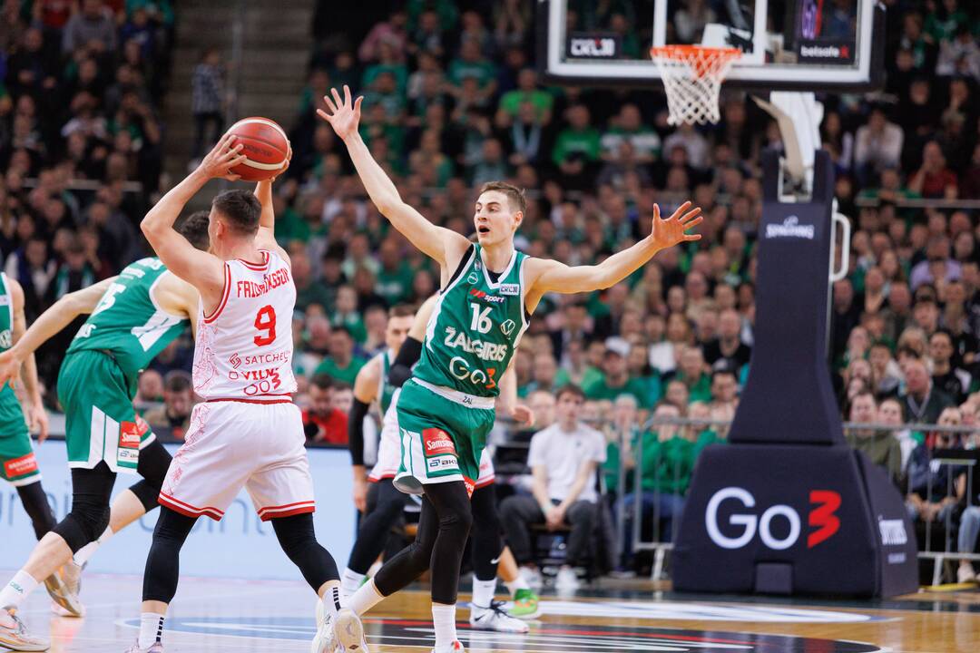 LKL: Kauno „Žalgiris“ – Vilniaus „Rytas“ 81:75