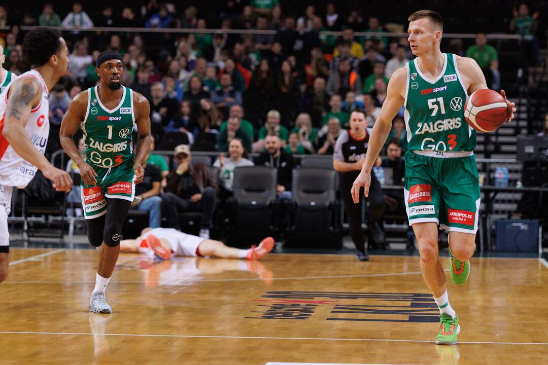 LKL: Kauno „Žalgiris“ – Utenos „Uniclub Casino – Juventus“ 92:78