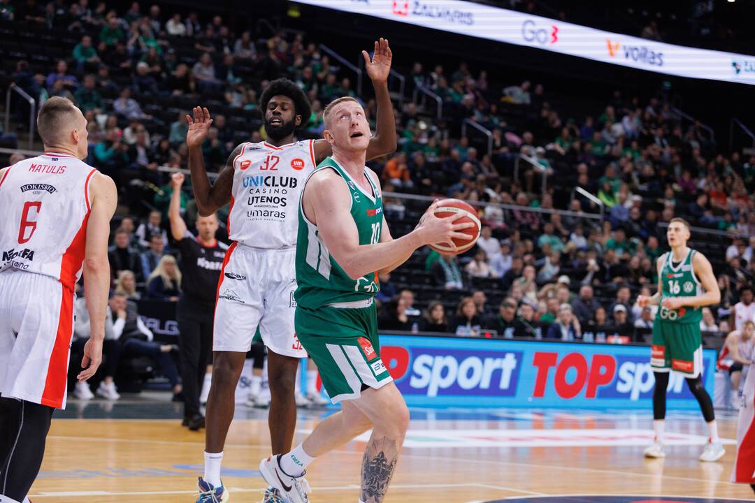 LKL: Kauno „Žalgiris“ – Utenos „Uniclub Casino – Juventus“ 92:78