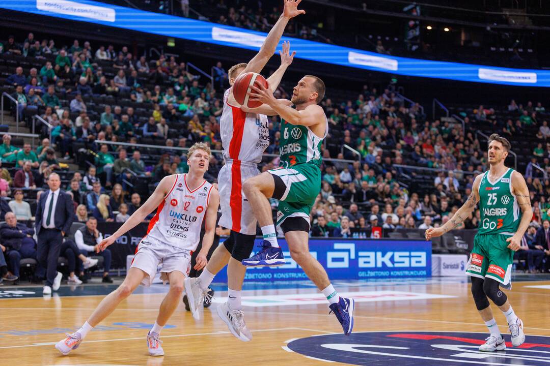 LKL: Kauno „Žalgiris“ – Utenos „Uniclub Casino – Juventus“ 92:78