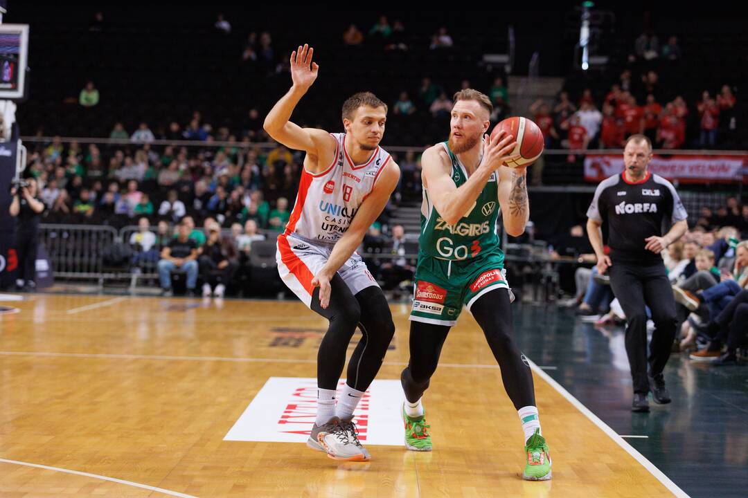 LKL: Kauno „Žalgiris“ – Utenos „Uniclub Casino – Juventus“ 92:78