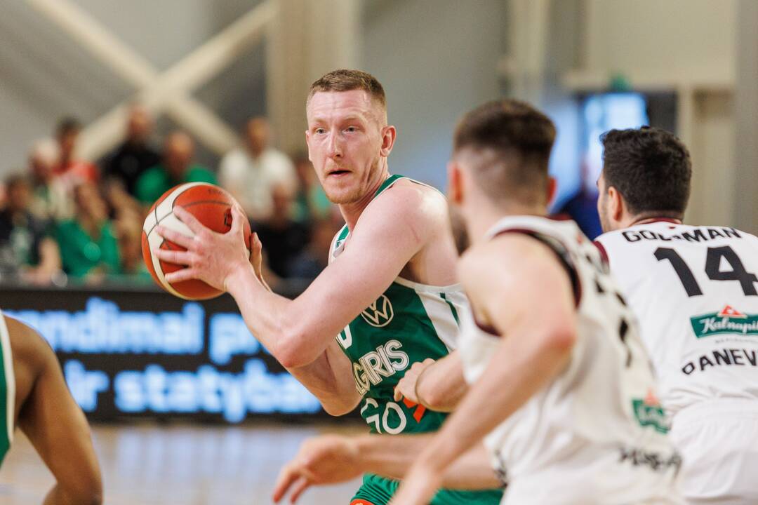 LKL pusfinalis: Kauno „Žalgiris“ – Panevėžio „Lietkabelis“ 69:58