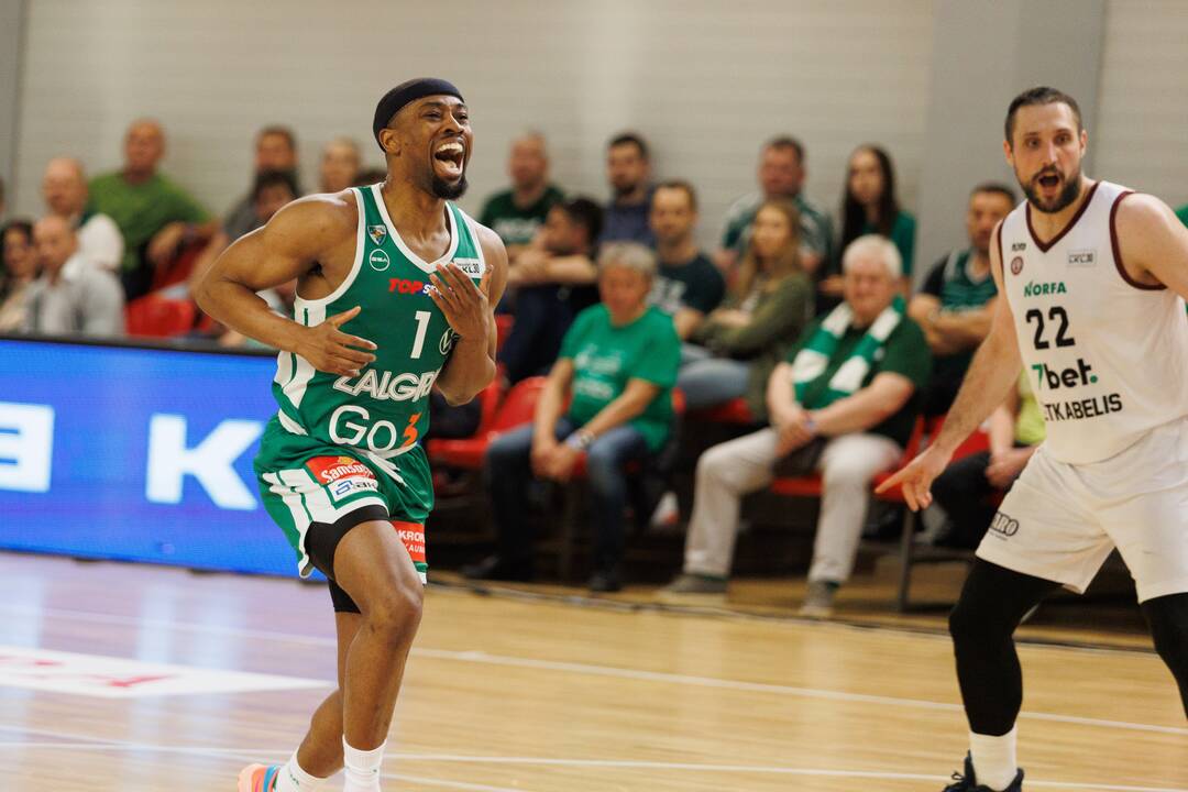 LKL pusfinalis: Kauno „Žalgiris“ – Panevėžio „Lietkabelis“ 69:58