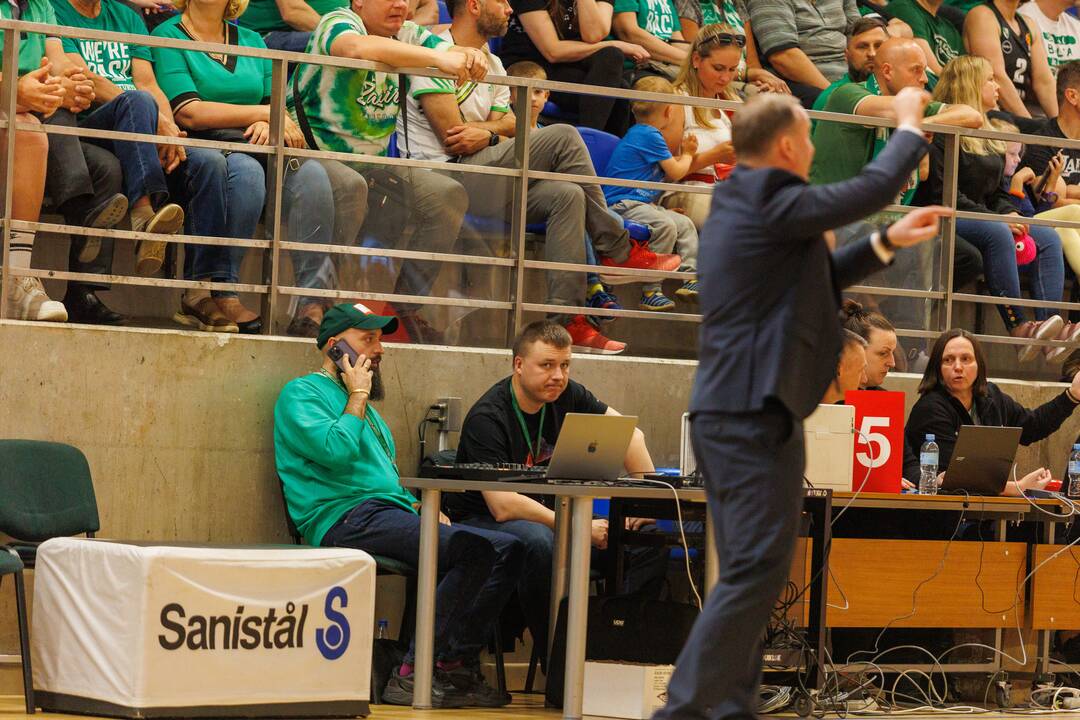 LKL pusfinalis: Kauno „Žalgiris“ – Panevėžio „Lietkabelis“ 69:58