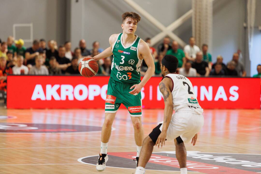 LKL pusfinalis: Kauno „Žalgiris“ – Panevėžio „Lietkabelis“ 69:58