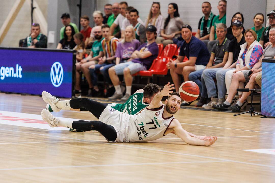 LKL pusfinalis: Kauno „Žalgiris“ – Panevėžio „Lietkabelis“ 69:58